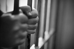 Behind bars